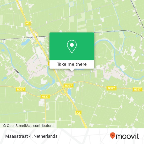 Maasstraat 4, 4157 GC Enspijk map