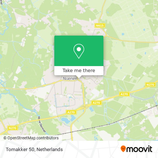 Tomakker 50 map