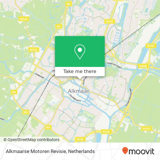 Alkmaarse Motoren Revisie, Huiswaarderplein 10 map