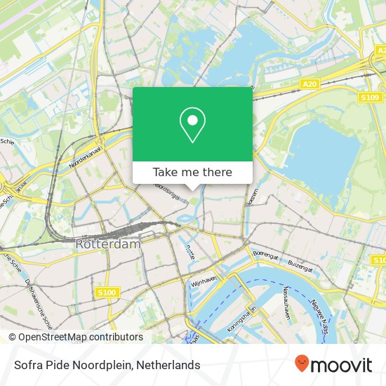 Sofra Pide Noordplein, Noordplein 151 Karte