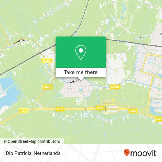 Dio Patricia, Kerkweg 3 map