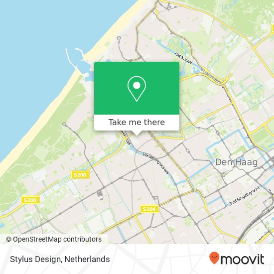 Stylus Design, Stadhoudersplantsoen 206 map