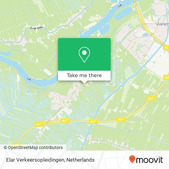 Elar Verkeersopleidingen, Nieuwe Rijksweg 142 map