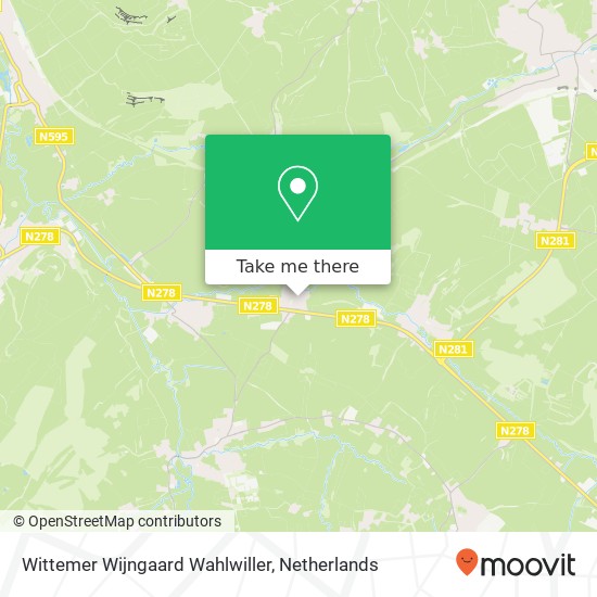 Wittemer Wijngaard Wahlwiller map