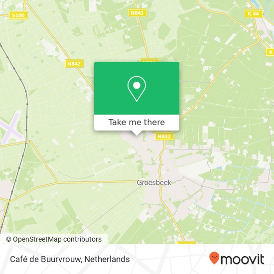 Café de Buurvrouw, Margrietstraat 1 map