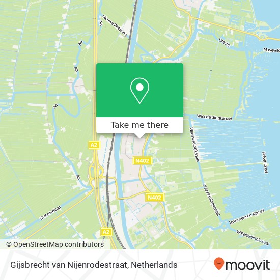 Gijsbrecht van Nijenrodestraat map