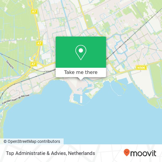 Tsp Administratie & Advies, Gravenstraat 32 map