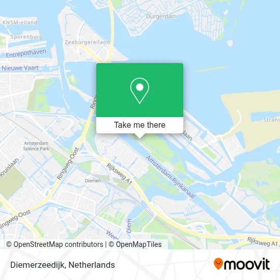 Diemerzeedijk map