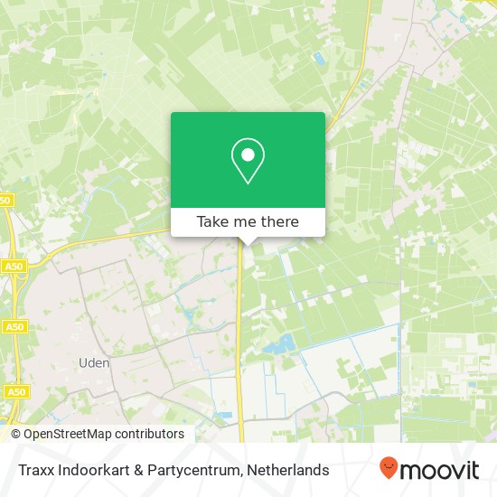 Traxx Indoorkart & Partycentrum, Vluchtoord 46 map