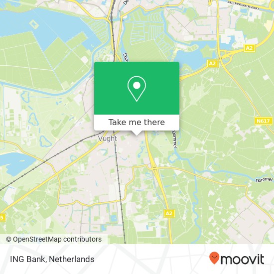 ING Bank, Raadhuisstraat 4 map