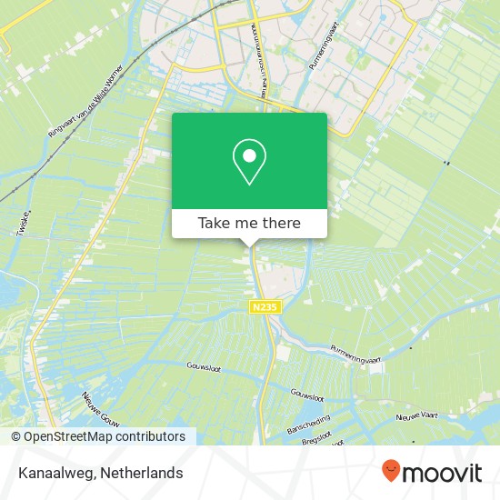 Kanaalweg, Kanaalweg, Nederland map