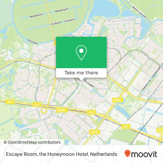 Escape Room, the Honeymoon Hotel map