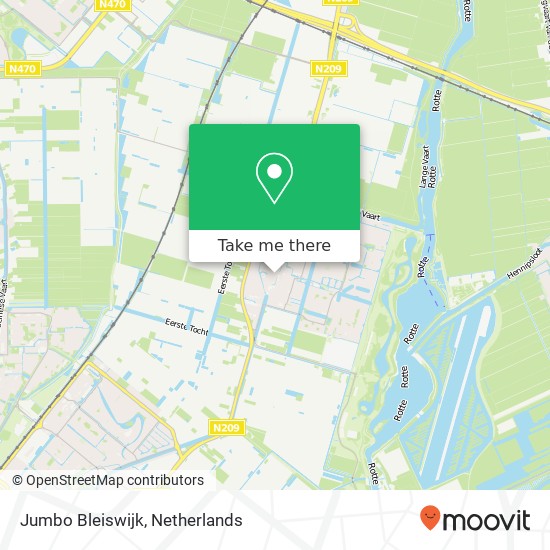 Jumbo Bleiswijk, Dorpsstraat 39 map