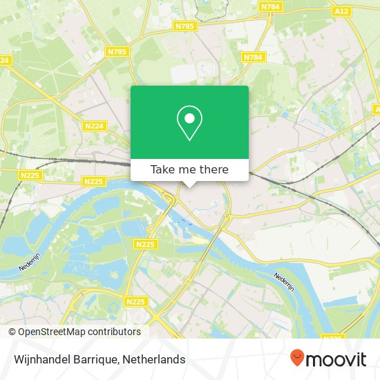 Wijnhandel Barrique, Pauwstraat 9 map