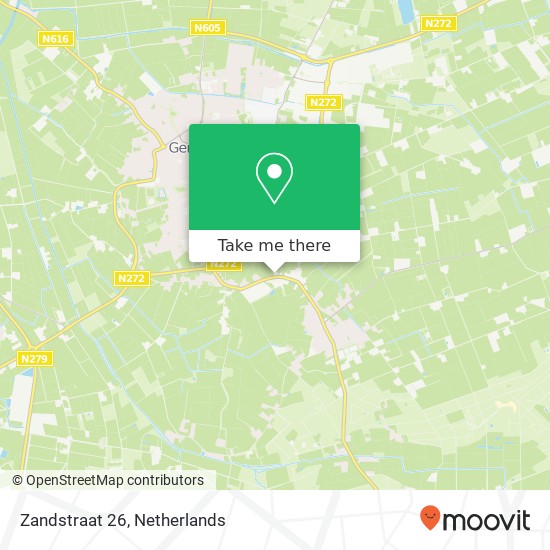 Zandstraat 26 map