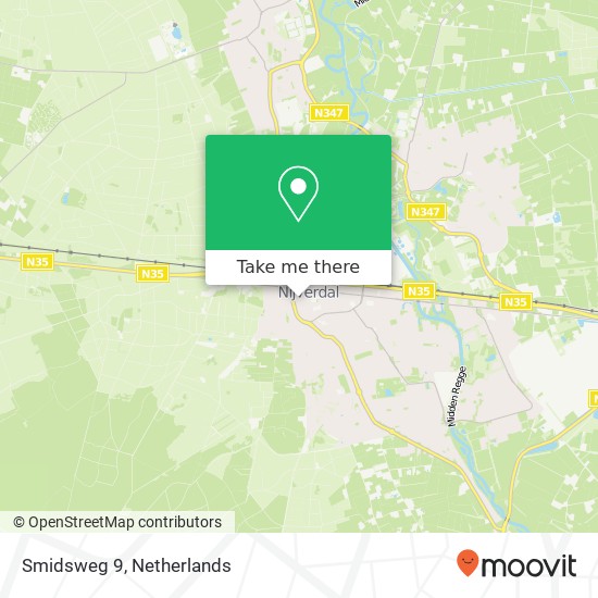 Smidsweg 9, Smidsweg 9, 7441 EJ Nijverdal, Nederland map