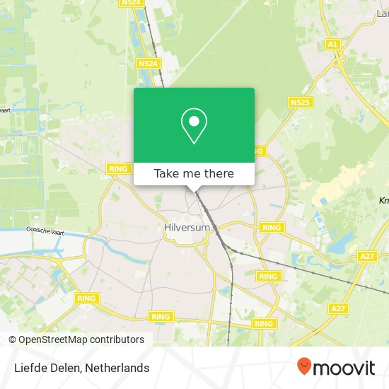 Liefde Delen, Koninginneweg map