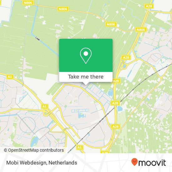 Mobi Webdesign, Vollenhovekade 64 map