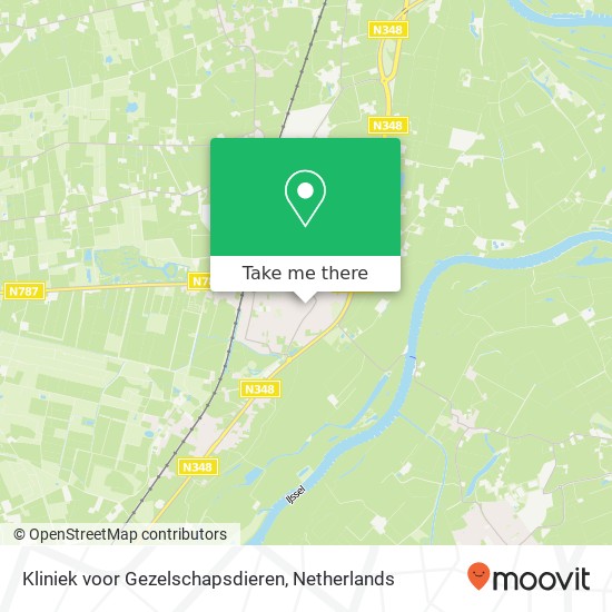 Kliniek voor Gezelschapsdieren, Tuinstraat 2C map