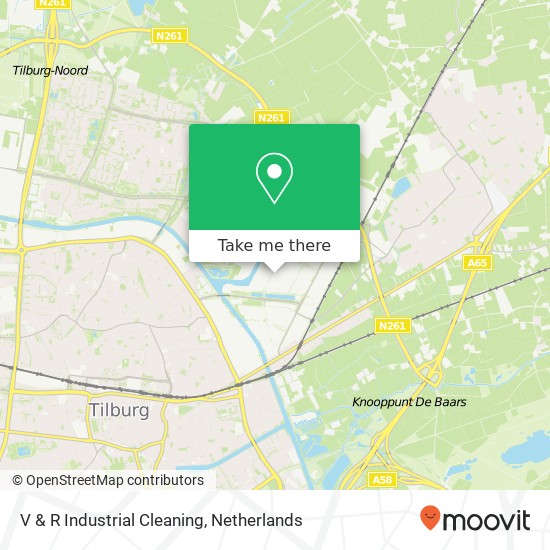 V & R Industrial Cleaning, Siriusstraat 90 map