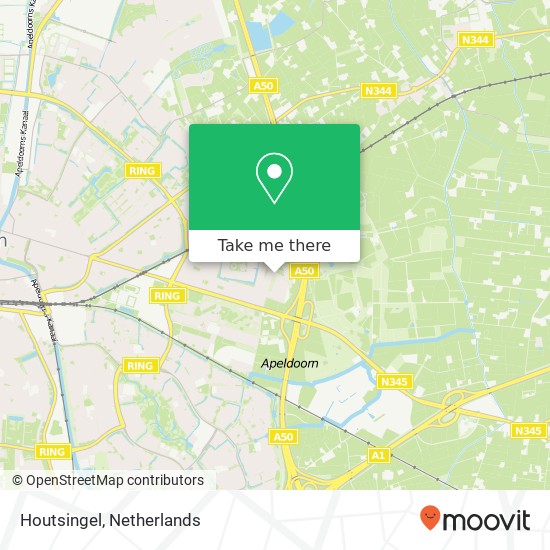 Houtsingel, 7325 RK Apeldoorn map