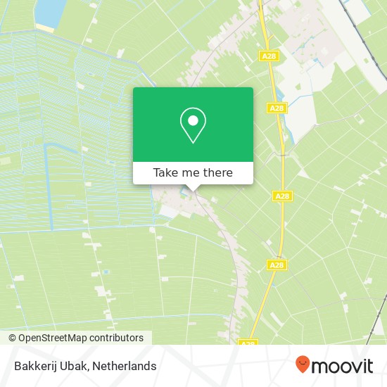 Bakkerij Ubak, Scholenland 1 map