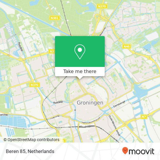 Beren 85, Beren 85, 9714 DW Groningen, Nederland map