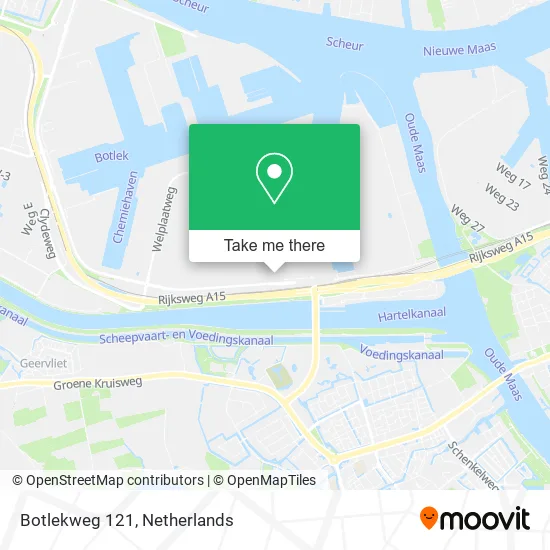 Botlekweg 121 map