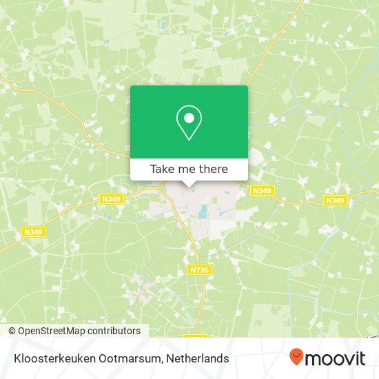 Kloosterkeuken Ootmarsum map