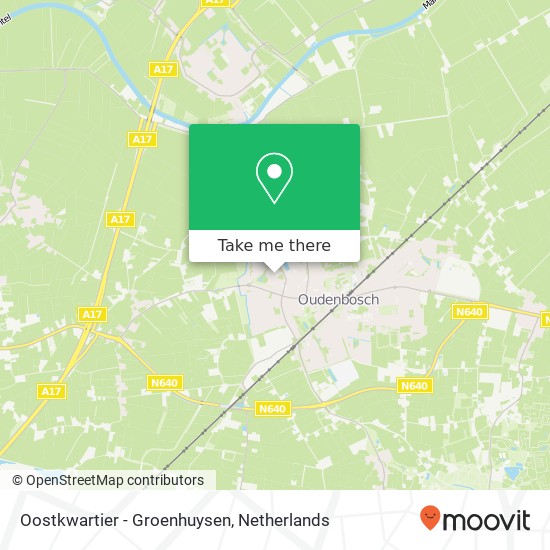 Oostkwartier - Groenhuysen, Chirurgijnslaan 1 Karte