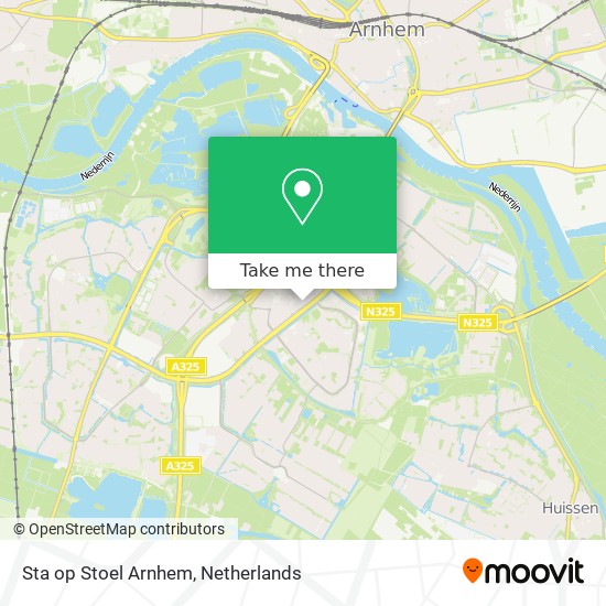 Sta op Stoel Arnhem map