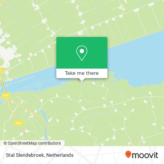 Stal Slendebroek, Stikkenpolderweg 12 map