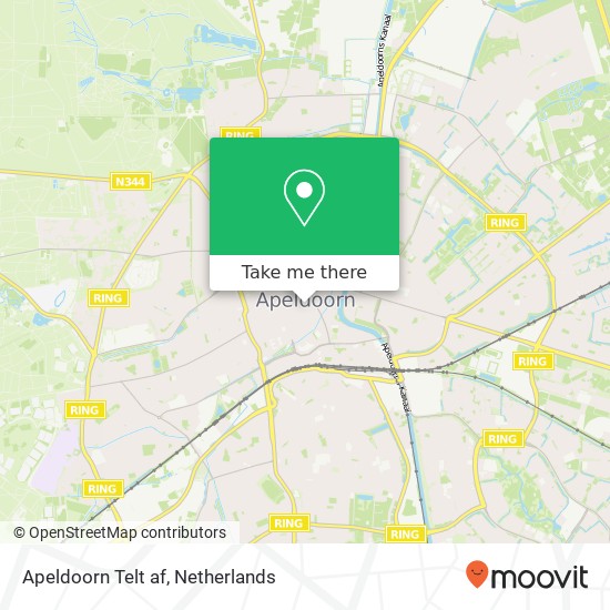 Apeldoorn Telt af, Marktplein 1 map