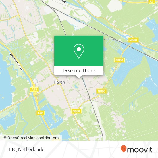 T.I.B., Middelhorsterweg 30 map