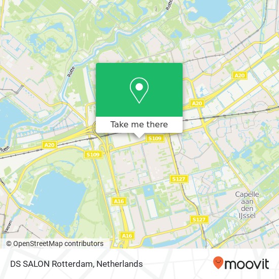 DS SALON Rotterdam, Metaalstraat 5 Karte