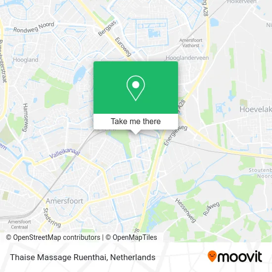 Thaise Massage Ruenthai map