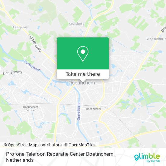 Profone Telefoon Reparatie Center Doetinchem Karte