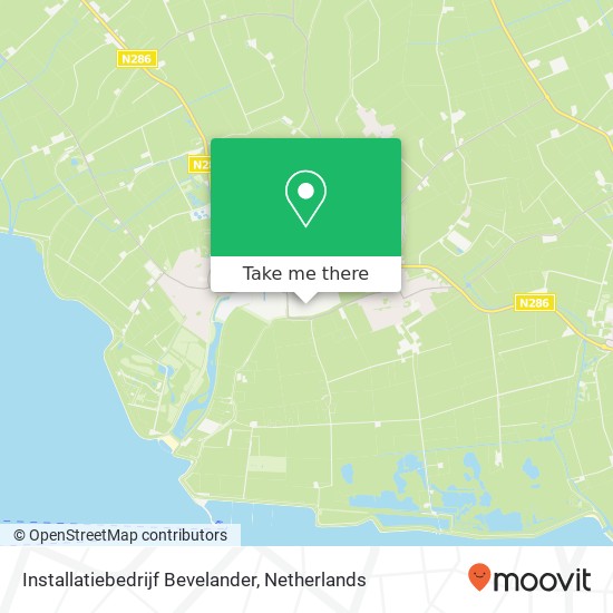 Installatiebedrijf Bevelander, Pluimpotweg 54 map