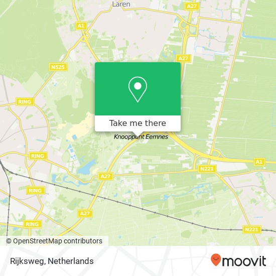 Rijksweg, 3755 Eemnes map