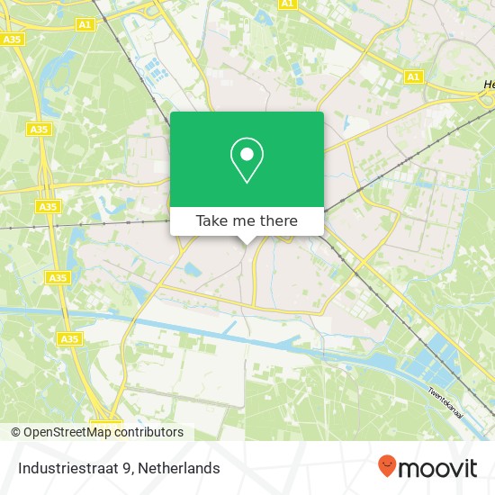 Industriestraat 9 map