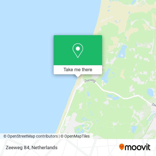 Zeeweg 84 map
