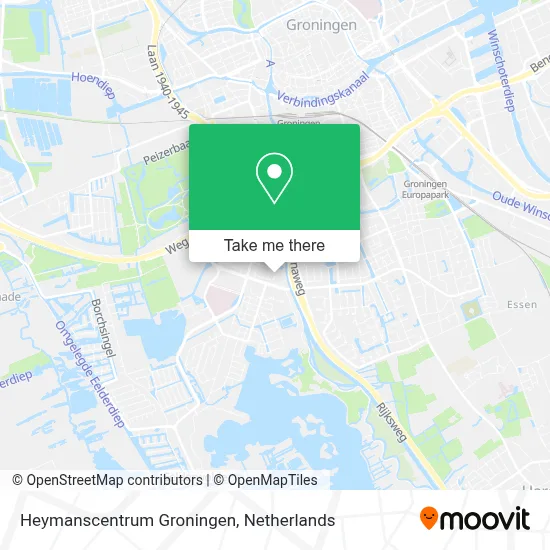 Heymanscentrum Groningen map