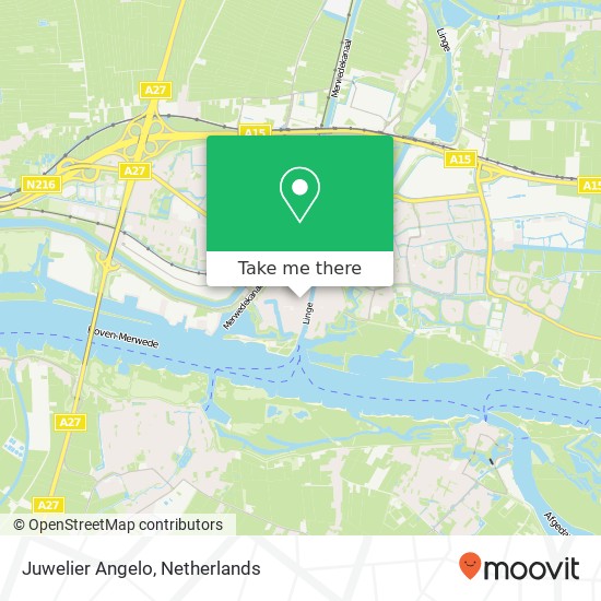 Juwelier Angelo, Gasthuisstraat 2 map