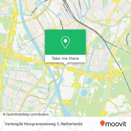 Verlengde Hoogravenseweg 3, 3525 BB Utrecht map