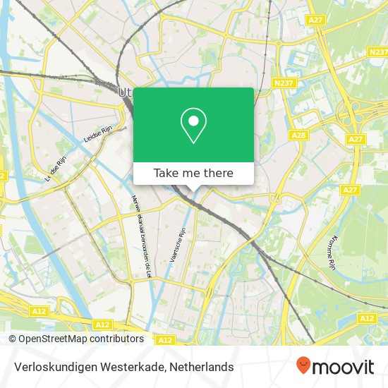 Verloskundigen Westerkade, Westerkade 24 map