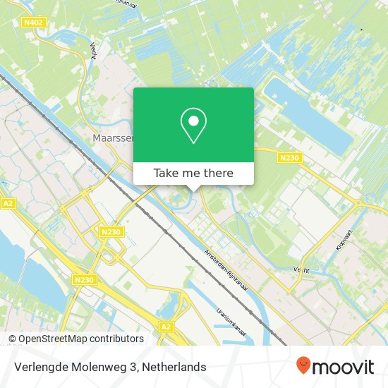 Verlengde Molenweg 3, 3604 DA Maarssen map