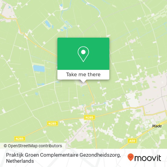 Praktijk Groen Complementaire Gezondheidszorg, De Wetering 23 map