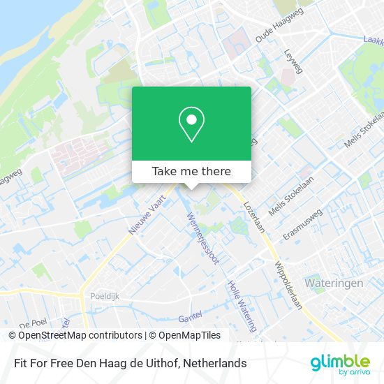 Fit For Free Den Haag de Uithof map