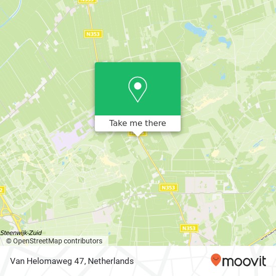 Van Helomaweg 47, Van Helomaweg 47, 7973 JC Darp, Nederland map