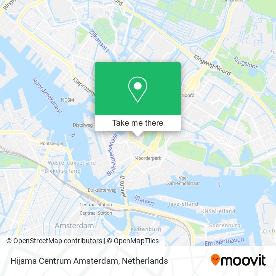 Hijama Centrum Amsterdam map